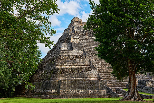 Chacchoben's Temple One