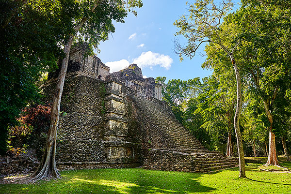 Dzibanche's temple two