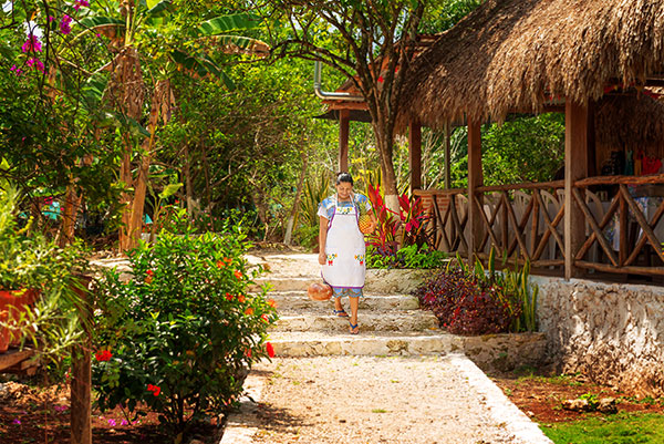 Maya lady from Chacchoben