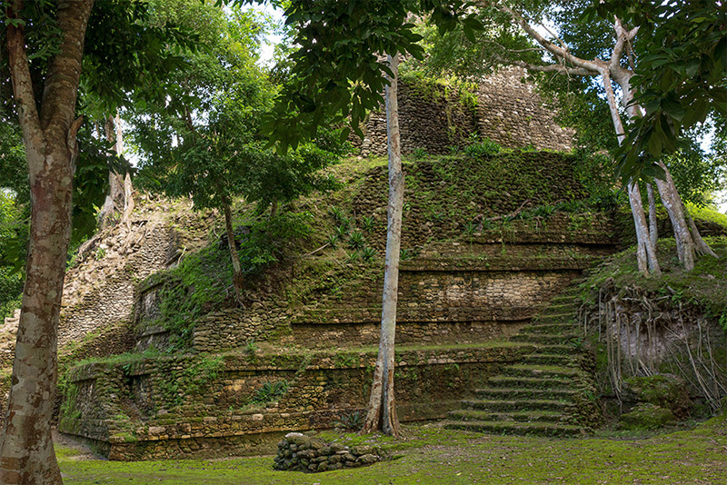 Temple one Dzibanche