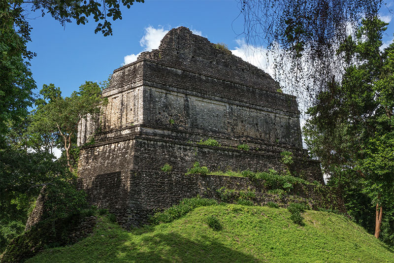 Temple one Dzibanche